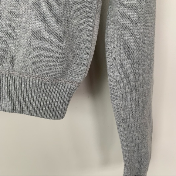 Theory Mixed Media Zip Ip Sweater Size S - Picture 6 of 8